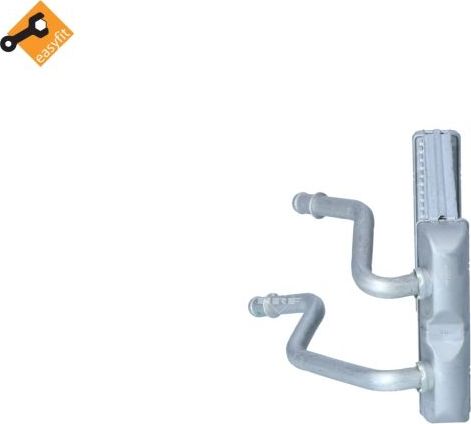 Радиатор охлаждения двигателя NRF (алюминий). Артикул 53638