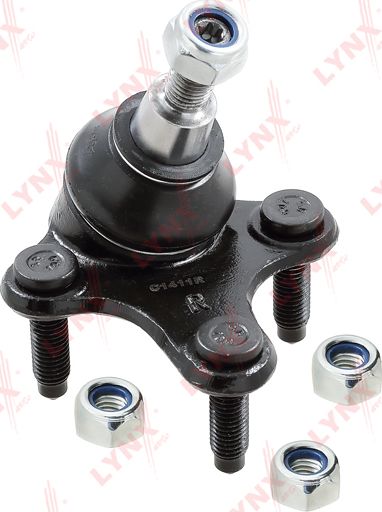 Шаровая опора LYNXauto передняя правая для Volkswagen Caddy V 2021-2026. Артикул C1411R