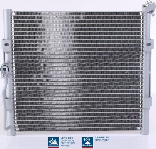 Радиатор кондиционера (конденсатор) Nissens (алюминий). Артикул 94289