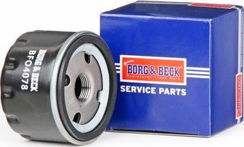 Масляный фильтр Borg & Beck для Fiat Stilo 2001-2008. Артикул BFO4078