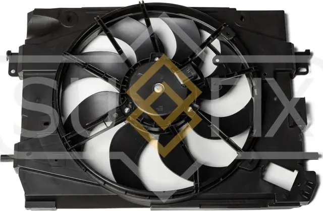 Вентилятор радиатора с кожухом (Sufix). Артикул FN1012