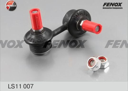 Стойка (тяга) стабилизатора Fenox передняя левая для Mitsubishi Mirage V 1995-2003. Артикул LS11007