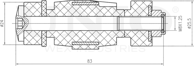 Тяга/стойка стабилизатора (Unio). Артикул SSP-50043
