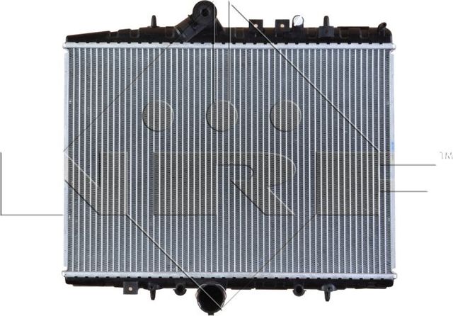 Радиатор охлаждения двигателя NRF EASY FIT для Citroen C5 I 2001-2004. Артикул 58351