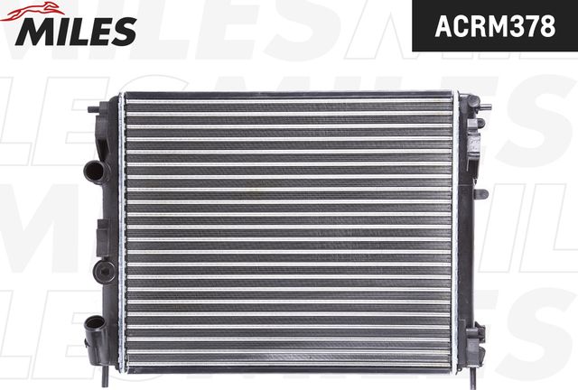 Радиатор охлаждения двигателя Miles для Renault Logan II 2007-2026. Артикул ACRM378