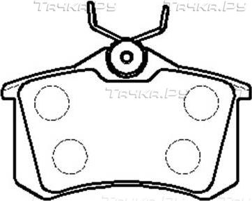Тормозные колодки HSB. Артикул HP5247