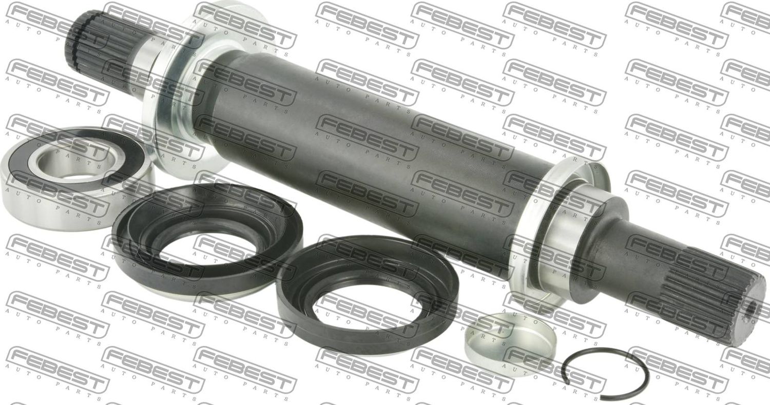 Полуось (привод в сборе, приводной вал) Febest. Артикул 0412-NA4RH-KIT