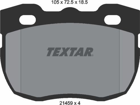 Тормозные колодки Textar. Артикул 2145901