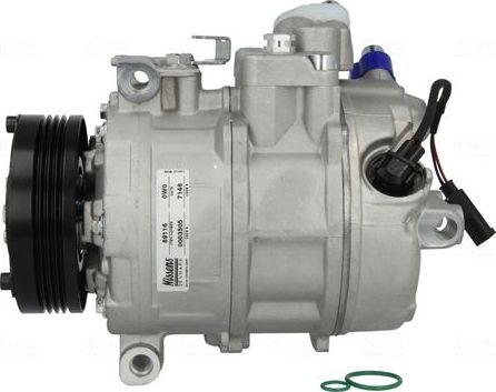 Компрессор кондиционера Nissens ** FIRST FIT **. Артикул 89116