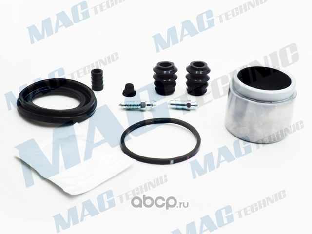 Ремкомплект тормозного суппорта с поршнем переднего (поршень d 54 mm  суппорт Kasco) KIA Rio I 00> / (Magtechnic). Артикул mag0077rk