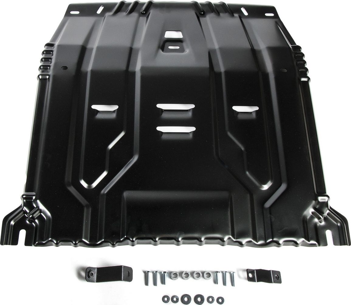 Защита Rival для картера и КПП Hyundai Palisade 2020-2026. Артикул 111.2385.1