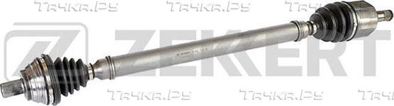 Полуось (привод в сборе, приводной вал) Zekkert. Артикул AW-4832