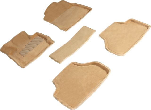 Коврики Seintex 3D ворсовые для салона BMW X4 F26 xdrive 2014-2026 БЕЖЕВЫЕ. Артикул 89921