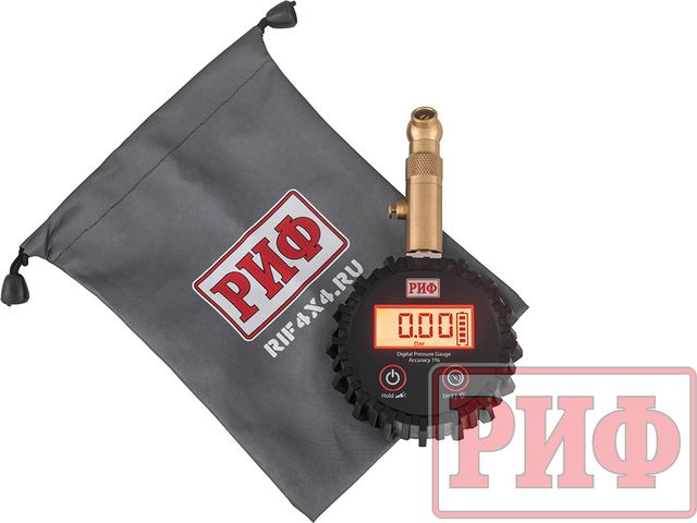 Манометр цифровой РИФ 0,3 до 7 атм.. Артикул RIF-DG-04