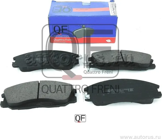 Колодки тормозные дисковые к-т (Quattro Freni). Артикул qf66502