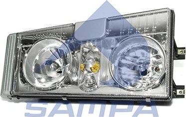 Фара передняя основная Sampa правая для Renault Magnum 1990-2013. Артикул 079.430