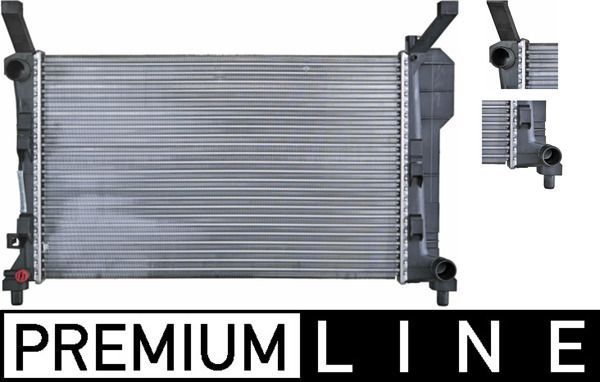 Радиатор охлаждения двигателя Mahle Premium. Артикул CR 660 000P