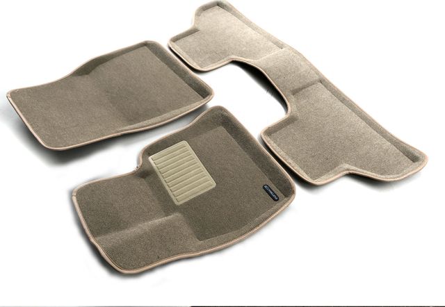 Коврики текстильные Euromat 3D Business для салона BMW X6 F16 2015-2019 Бежевые. Артикул EMC3D-001215T