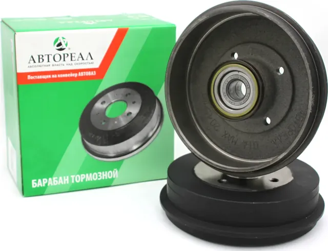 Барабан тормозной LADA Vesta с ABS подш 1шт. AVTOREAL AV1002 Avtoreal. Артикул AV1002