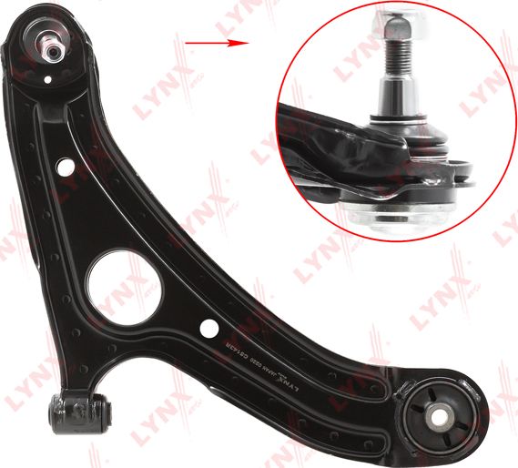 Поперечный рычаг передней подвески LYNXauto. Артикул C5143R