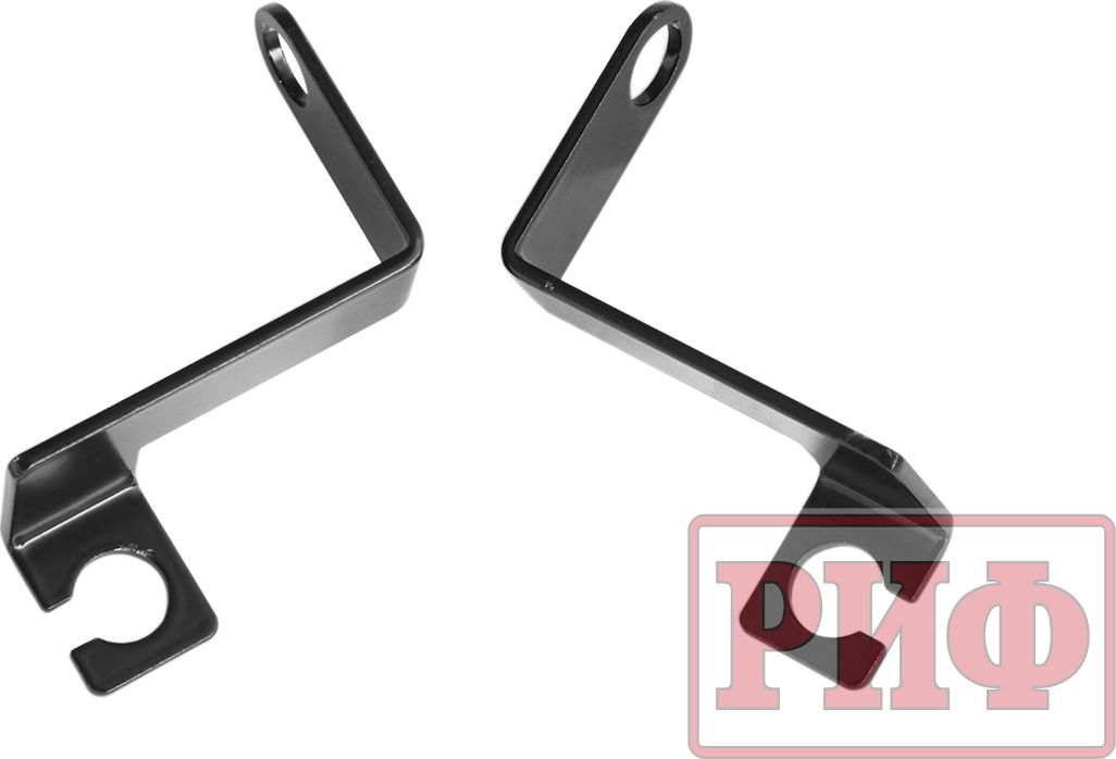 Кронштейны РИФ для переноса крепления тормозных шлангов для УАЗ Патриот с электрической раздаткой 2014-2026 лифт 50 мм. Артикул RIF000-99022
