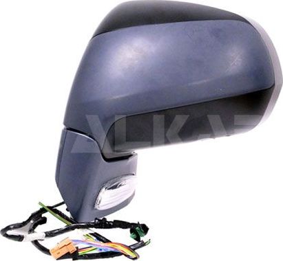 Зеркало боковое Alkar левое для Citroen C4 Picasso I 2006-2012. Артикул 6125858