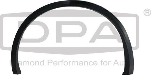 Подкрылок DPA задний правый для Volkswagen Touareg III 2017-2026. Артикул 88531815202