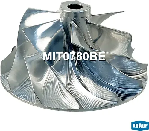 Крыльчатка турбокомпрессора Krauf. Артикул MIT0780BE