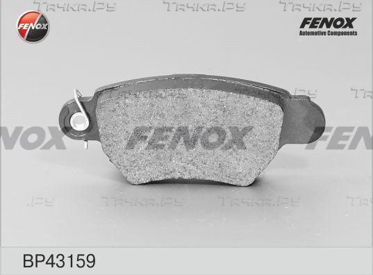 Тормозные колодки Fenox задние для Chrysler Concorde II 1997-2003. Артикул BP43159