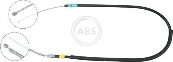 Трос ручника (тросик ручного тормоза) ABS задний левый для Lancia Thesis 1989-2001. Артикул K16928