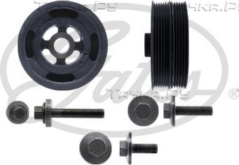 Шкив коленвала Gates DriveAlign® для Ford C-MAX I 2004-2010. Артикул TVD1146A