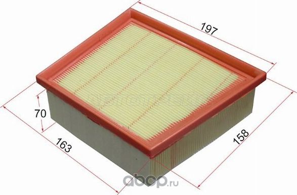 Фильтр воздушный MAZDA 2 08-14FORD FIESTA 08- (SAT). Артикул ST1729860