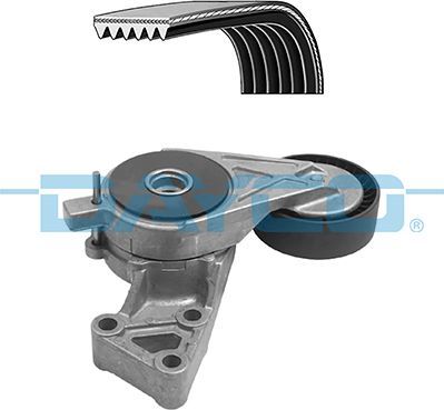 Приводной ремень поликлиновой с роликами (комплект) Dayco. Артикул KPV588