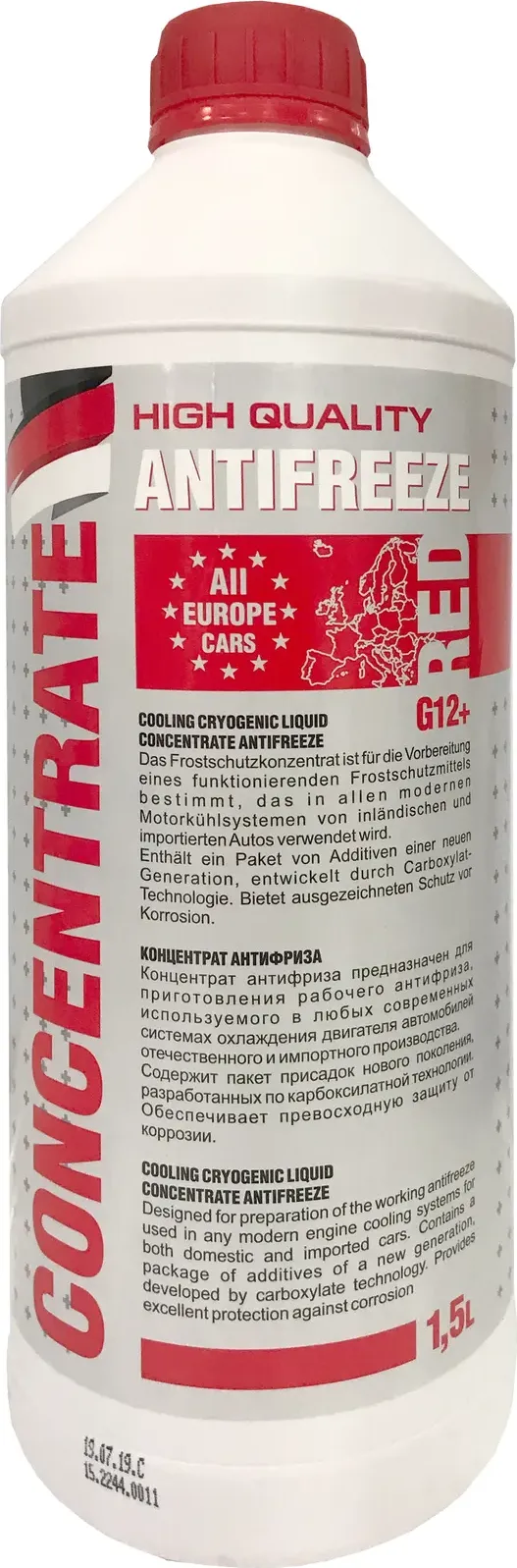 Конц.антифриза FELIX Carbox , в п/э бут.1,5 л Felix. Артикул 430206245