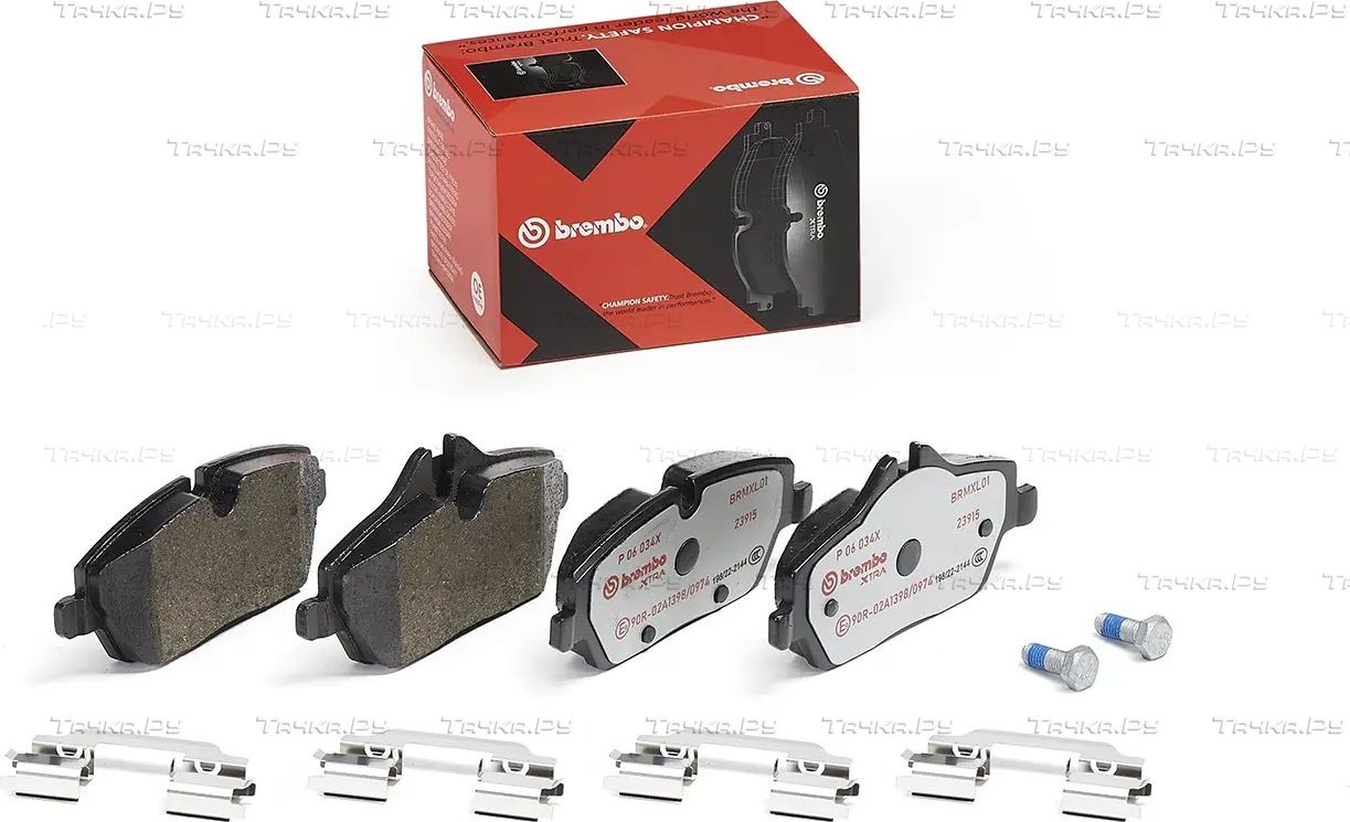 Тормозные колодки Brembo XTRA передние для MINI Roadster R59 2011-2015. Артикул P 06 034X