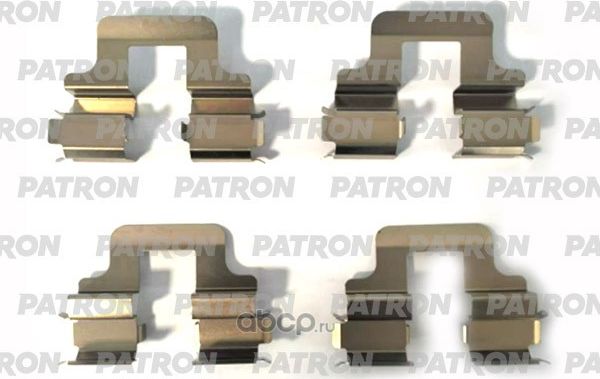 Комплект монтажный тормозных колодок ALFA ROMEO 159 05-, AUDI TT Roadster Quattro 07-, TT Roadster (Patron). Артикул PSRK1422