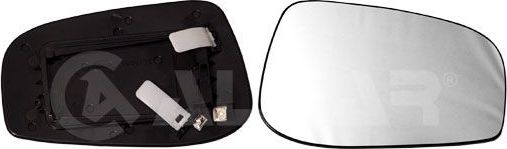 Зеркальное стекло бокового зеркала Alkar правое для Volvo S60 I 2002-2006. Артикул 6432591