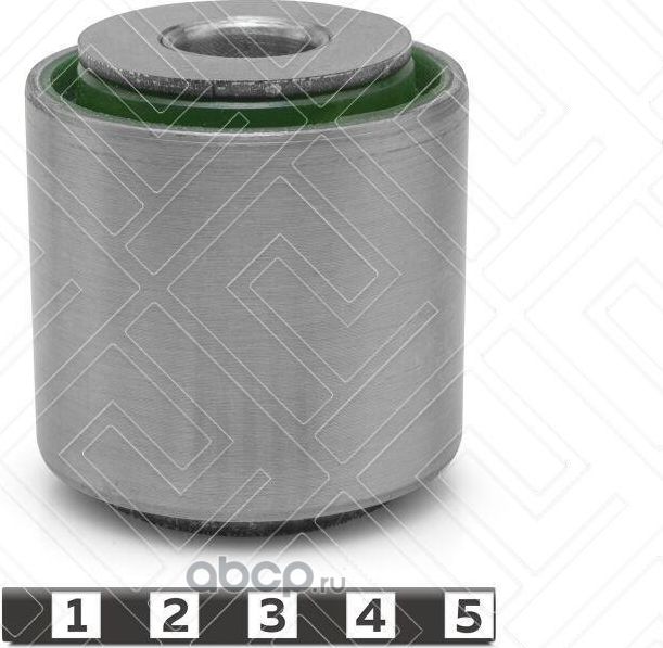 Сайлентблок тяги моста передней подвески лыжа запрессованный (Полиуретан). Артикул 10061101