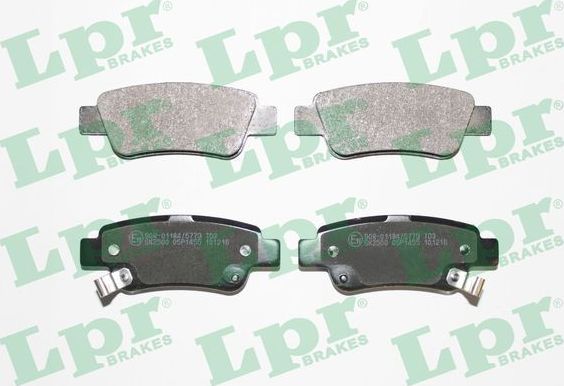Тормозные колодки LPR. Артикул 05P1455