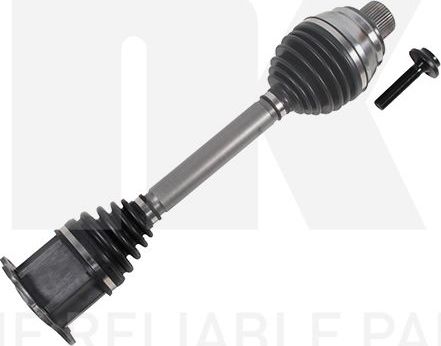 Полуось (привод в сборе, приводной вал) NK передняя для Audi A8 III (D4) 2012-2015. Артикул 5047218