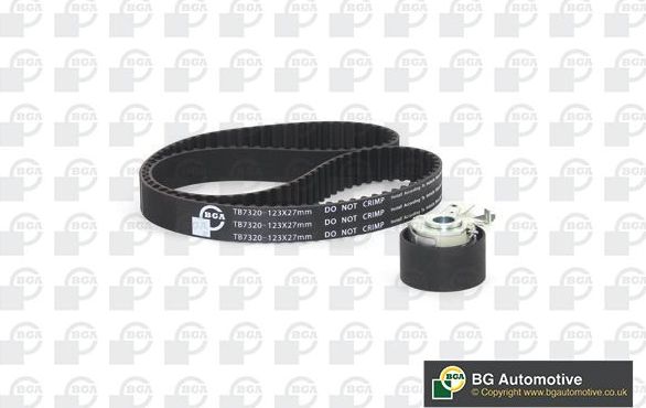 Ремень ГРМ с роликами (комплект) BGA. Артикул TB7320K