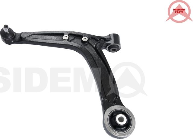 Поперечный рычаг передней подвески Sidem (Чугун) левый для Fiat 500 II 2007-2026. Артикул 19076