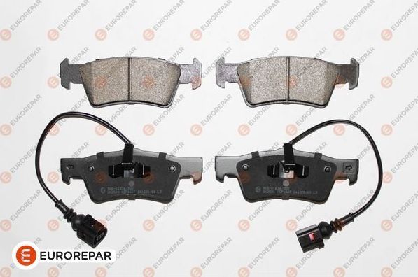 Тормозные колодки Eurorepar. Артикул 1617275180