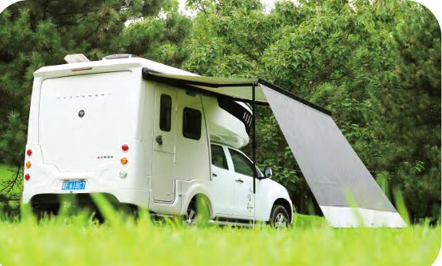 Стенки РИФ солнцезащитная (санблокер) к кассетной маркизе РИФ серии 5533, 5833, 5933, 3,0х2.1м. Артикул RIFQSUB50-3.0