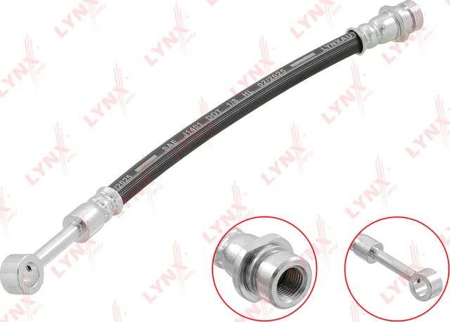Тормозной шланг LYNXauto для Hyundai Terracan I 2001-2006. Артикул BL-3980