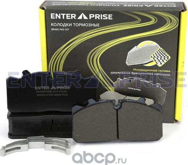 Колодки тормозные 29088 MAN L2000, RVI Midlum передние/задние (Enterprise). Артикул E5040088