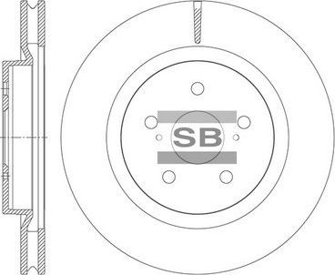 Тормозной диск Sangsin Hi-Q. Артикул SD8463