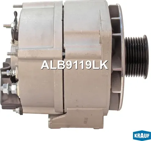 Генератор cо шкивом 8 ручьев Krauf. Артикул ALB9119LK