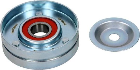 Натяжной ролик (натяжитель) приводного поликлинового ремня MaXgear (Металл). Артикул 54-0912