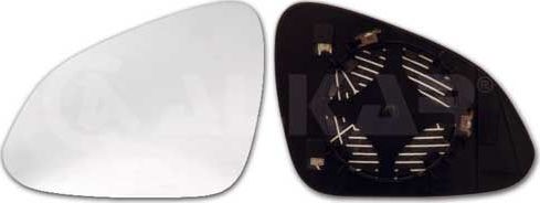 Зеркальное стекло бокового зеркала Alkar левое для Opel Insignia I 2008-2017. Артикул 6471426